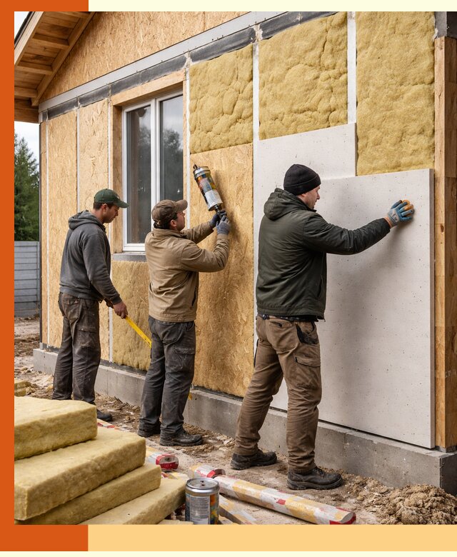 Профессиональное утепление дома из SIP-панелей в Тейково