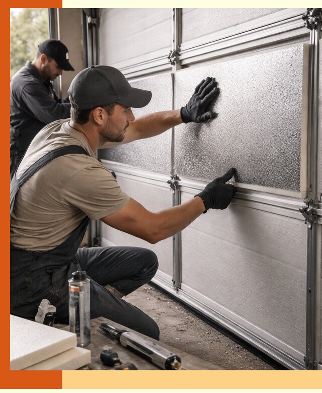 Утепление гаражных ворот в Тейково качественно и надежно