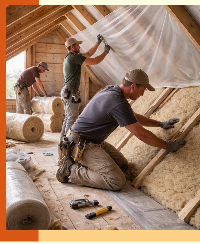 Утепление крыши изнутри в Тейково: профессионально и надежно