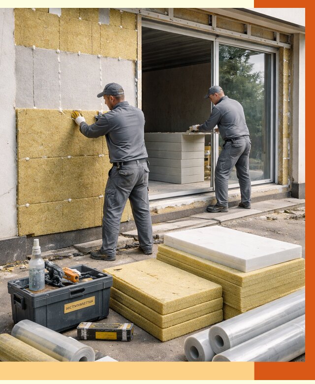 Утепление торгового павильона в Тейково от 15766 руб./м² под ключ | ТепломастерТкв