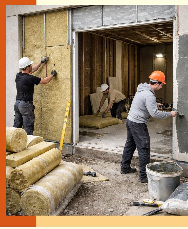 Утепление торгового павильона в Тейково — качественно и энергоэффективно