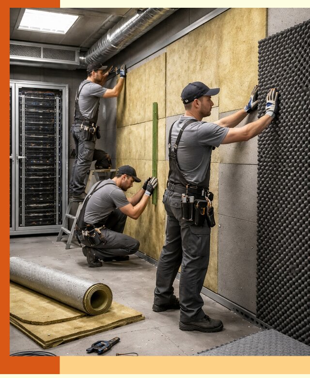 Утепление серверной комнаты профессионально в Тейково