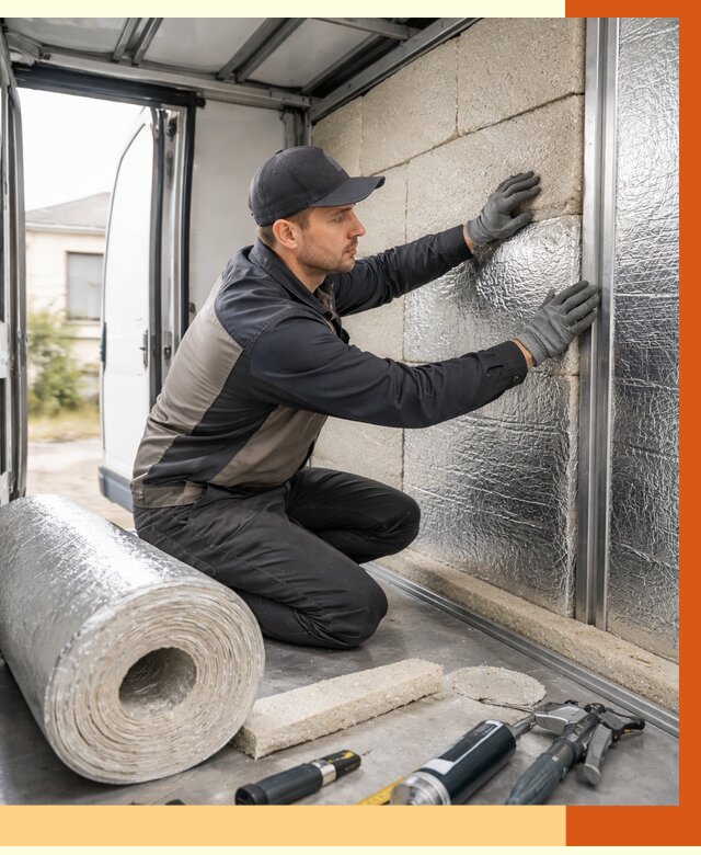 Утепление фургона рефрижератора в Тейково от 13591 руб./м² под ключ | ТепломастерТкв