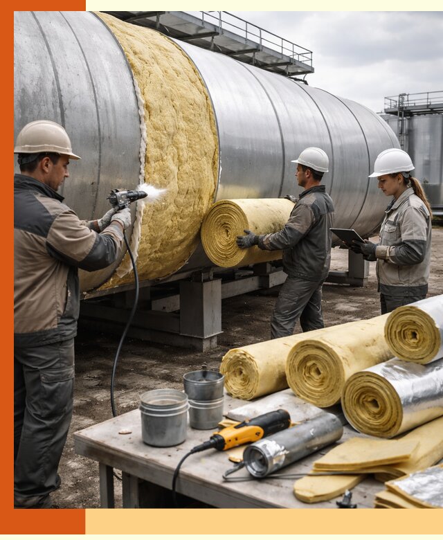 Утепление цистерны в Тейково — утеплители и монтаж под ключ