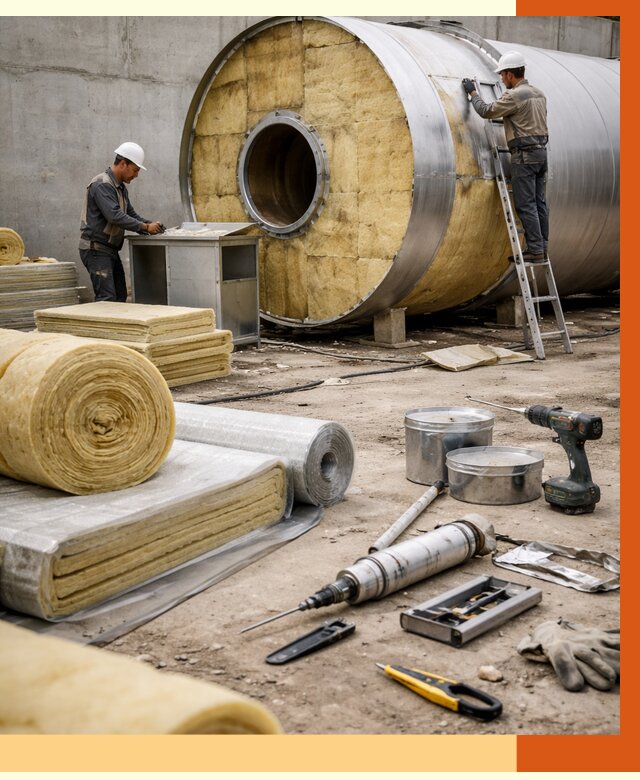 Утепление резервуара с топливом в Тейково от 29901 руб. под ключ | ТепломастерТкв