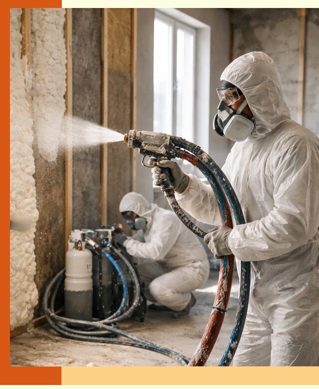 Пенополиуретан напыление для утепления зданий в Тейково