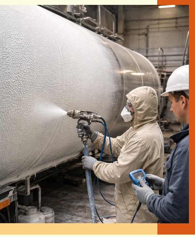 Утепление автоцистерны жидкой теплоизоляцией в Тейково от 15766 руб. под ключ | ТепломастерТкв