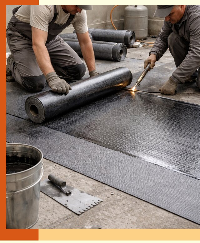 Монтаж гидроизоляционной мембраны в Тейково для зданий и конструкций
